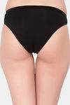 Soie Low Rise Half Coverage Bikini Panty (Pack of 2) - Black Silver Grey — thumbnail 7